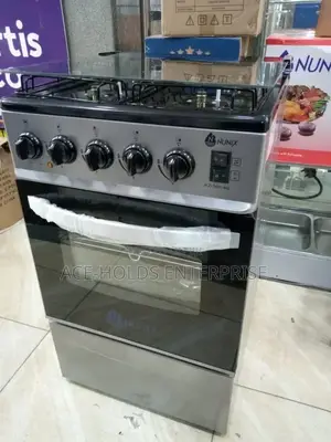 Brand New 4 Gas Nunix Standing Oven With Oven