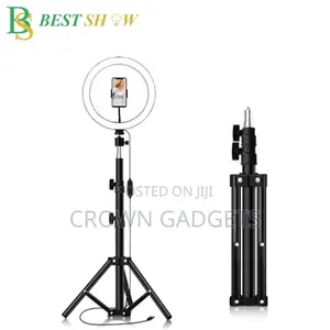 10 Inch 26cm Led Ring Light + 1.1m Tripod Mount Vlogging V
