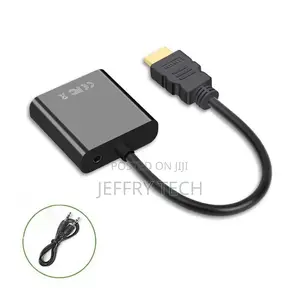 Converter Adapter Mobile HDMI to VGA, With Connector Release