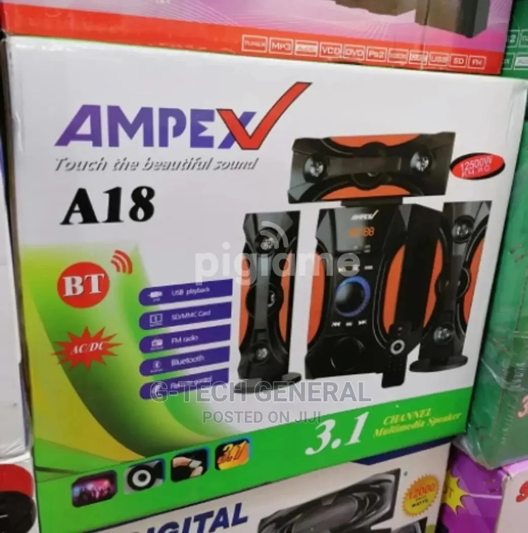 Ampex A18 3.1ch Multimedia Speaker System