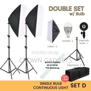 2pcs Studio Softbox 50 * 70cm Photography Kit