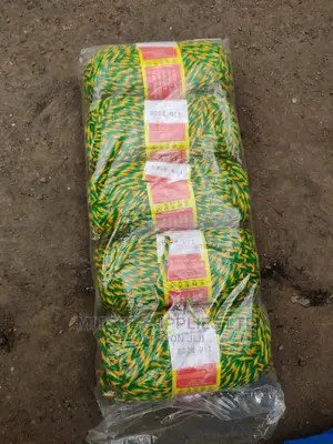 5 Green, Yellow Orange Rainbow Chunky Knitting Yarns