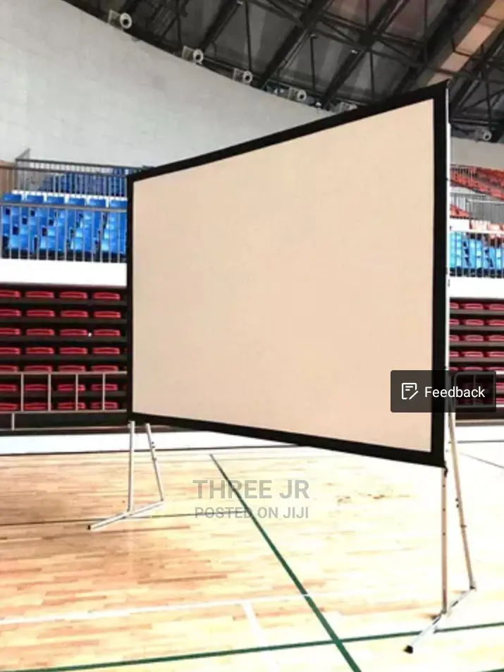 Quality Rear Projection/Front Screen. Very Stable for Hire