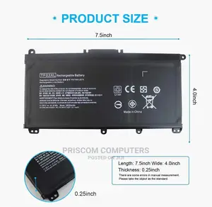TF03XL Laptop Battery Compatible With HP Pavilion 15-Cc 15-