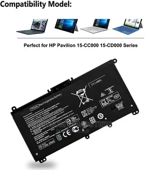 TF03XL New Laptop Battery Compatible for HP Pavilion 15-Cc 1