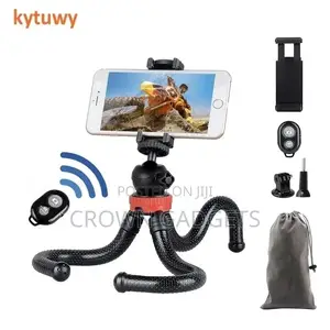 12 Inch Gorilla Grip Tripod Stand for Mobile Phone, Dslr