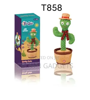 Tiktok Wriggle Dancing Cactus Plush Toy