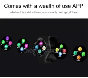 Y1 Smart Watch, Black