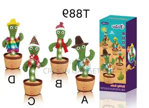 Cactus Plush Toys Electronic Shake Dancing Cactus