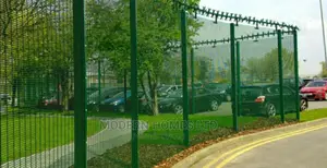 High Security Galvanized 358 Anti Climb High Security Fence