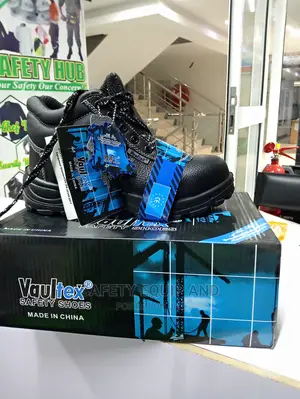 Vaultex Black Industrial Boots