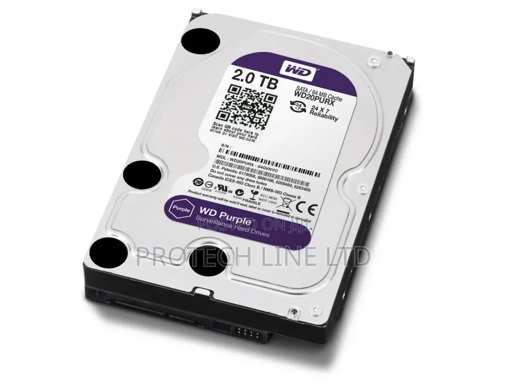 Hard Disk Drive 2TB for CCTV