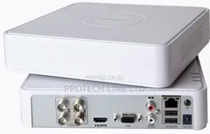 Plastic 4 Channel DVR Hikvision Plastic White 1080p