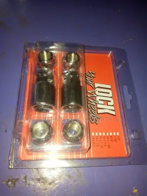 Locknuts Toyota And Nissan Silver Shiny