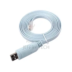 6FT USB Console Cable USB to RJ45 FTDI Chip Serial RS232 Con