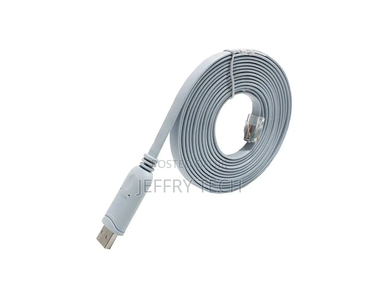 6FT USB Console Cable USB to RJ45 FTDI Chip Serial RS232 Con