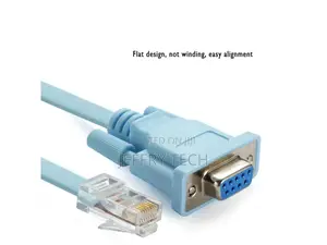 DB 9pin RS232 Serial to RJ45 CAT5 Ethernet Adapter LAN Conso