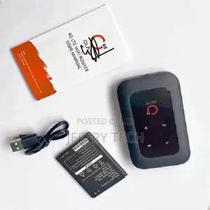 Universal Olax Mifi 4G LTE Wifi Wireless Modem - Black