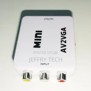 VGA2 Adapter 1080P White With Cable VGA2 to VGA Audio Connec