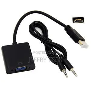 Gold Plated 1080P Male to Vga 15PIN Female Adapter Converter