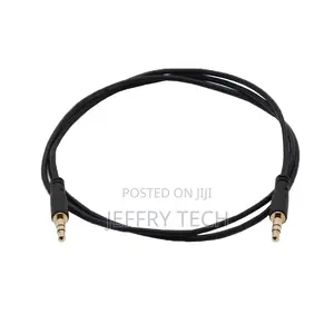 Stereo Audio Video Cable 3.5mm 3 Pole Gold-Plated Male to Ma