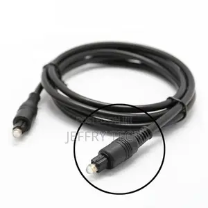 5m OD 4.0 Male to Male Gold Plated Fiber Optic Cable Digital