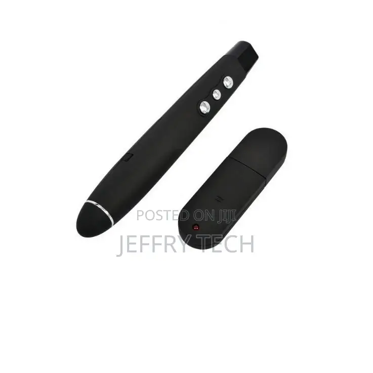 PP1000 Wireless PPT Presenter Red Laser Pointer Pen for Powe