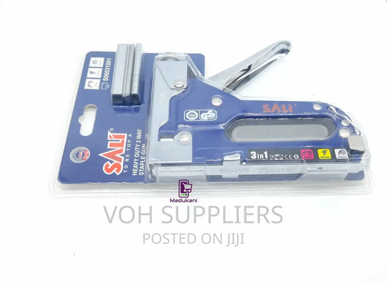 Sali Heavy Duty 3 Way Staple Gun