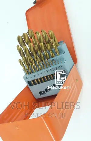 25PCS Professional HSS DIN388RN Drill Bit Set