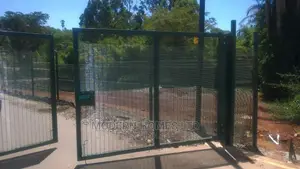 Heavy Galvanized Mesh Swing Gate Supply And Installation Acc