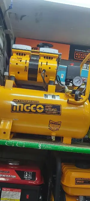 In24 Litres Silent Oil Free Electric Air Compressor