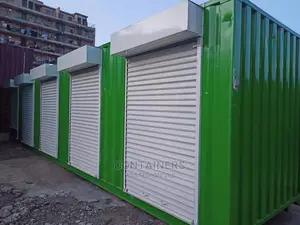40ft Shiping Container Converted Into Business Stalls