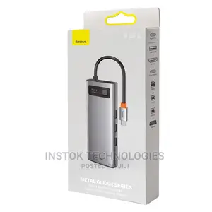 Baseus Metal Gleam Series 9-In-1 Multifunctional Type-C HUB