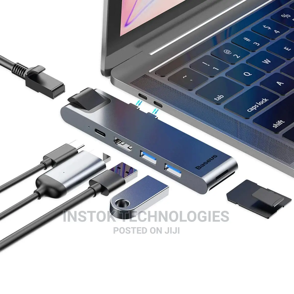 Baseus Metal Gleam Series 9-In-1 Multifunctional Type-C HUB