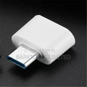 Type C Otg Usb White Adapter Connector White Smart Phone