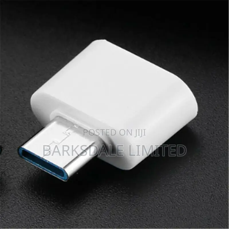 Type C Otg Usb White Adapter Connector White Smart Phone