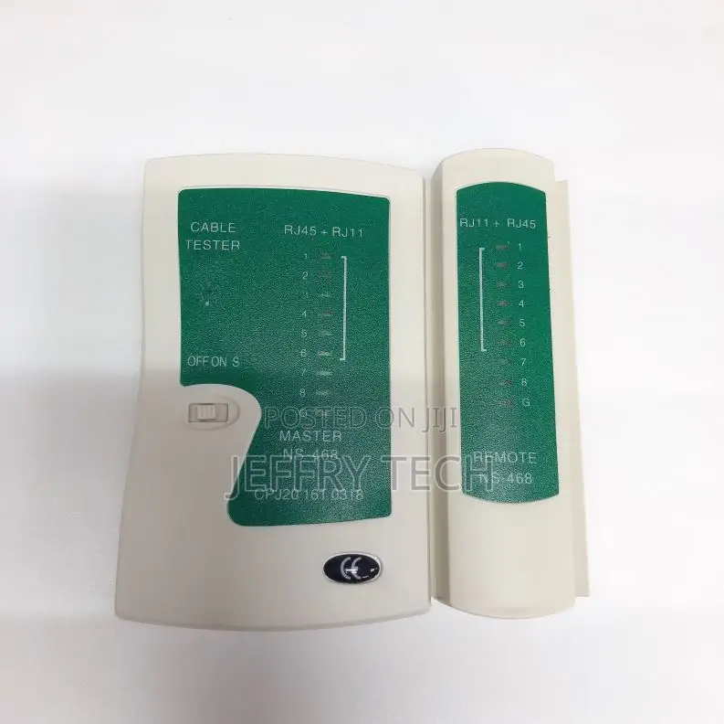 RJ45 RJ11 Cat-5 Cat-6 Cable Network Cable Tester Ethernet Ca