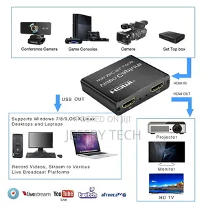 4K Hdmi-Compatible Capture Card 1080p Game Capture Card USB