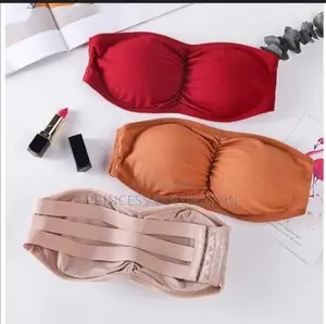 Cotton Strapless Bra
