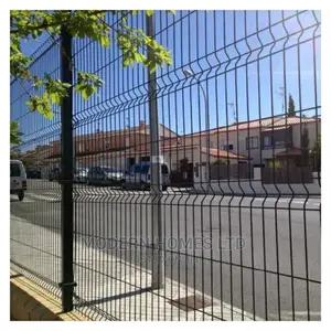 Clear Anti-Climb Galvanized Fence
