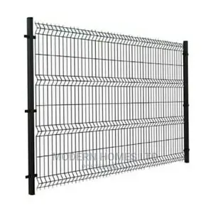 Clear Anti-Climb Galvanized Fence