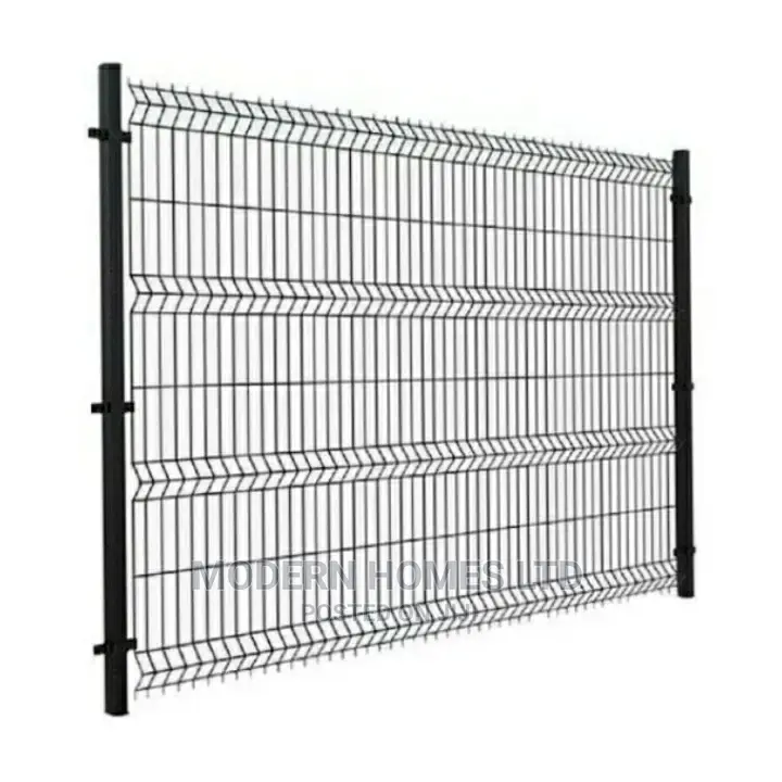 Clear Anti-Climb Galvanized Fence