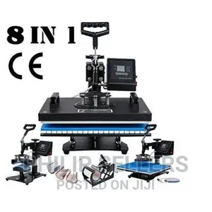 Generic 8 in 1 Combo Heat Press Machine.