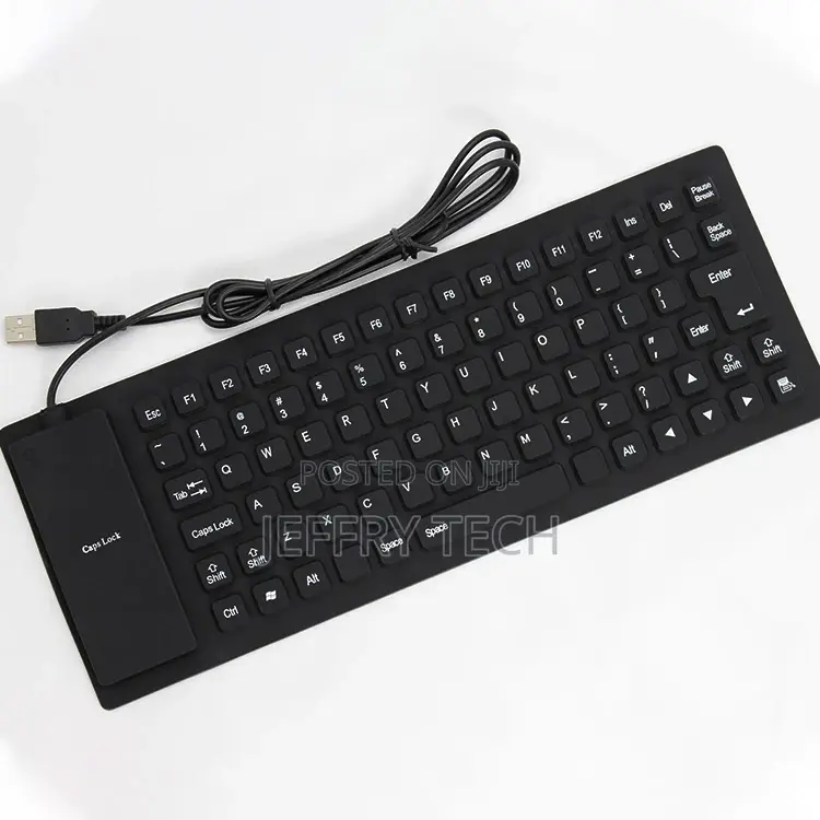 Usb Wired Mini Roll Up Foldable Waterproof Computer Numeric