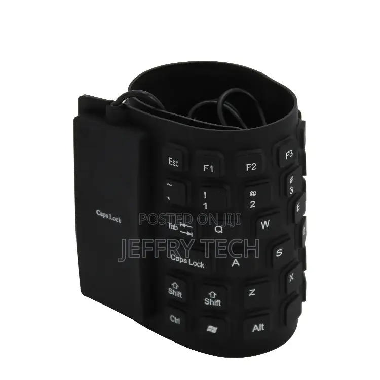 Usb Wired Mini Roll Up Foldable Waterproof Computer Numeric