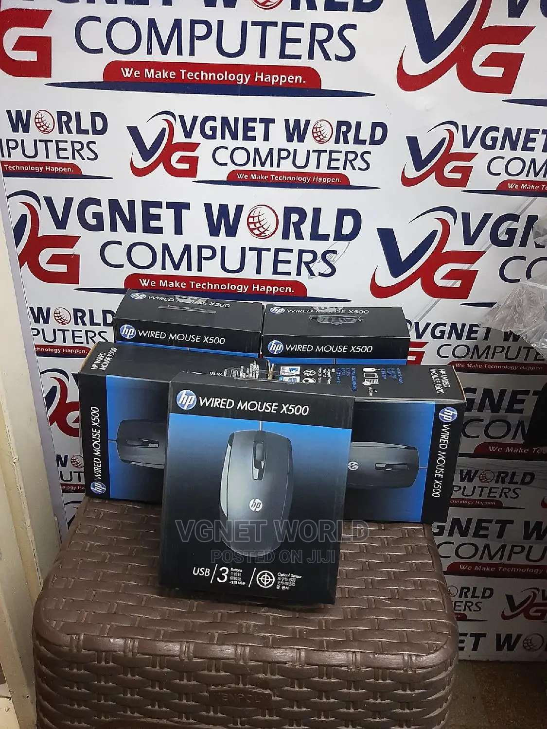Hp Wired Mouse X500