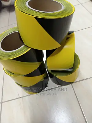 Danger Barriers Available (Black and Yellow)