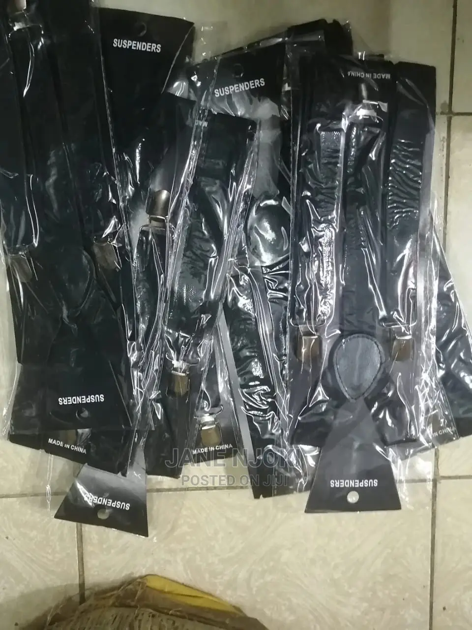 Black Suspenders