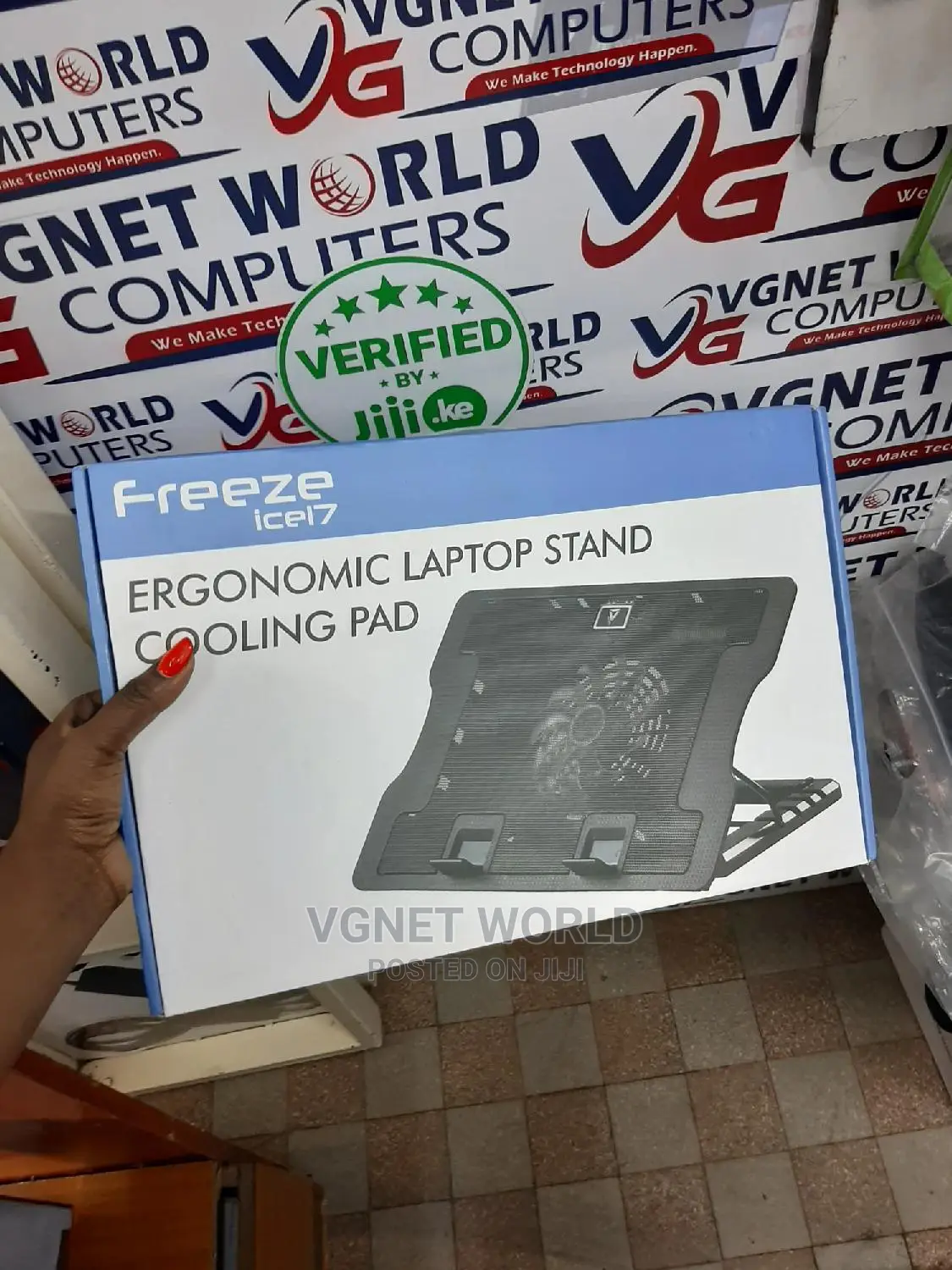 Adjustable Laptop Cooling Pad LCP -860 for All Laptops.