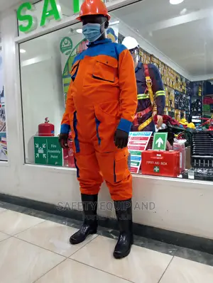 Orange Cargo Coveralls(Industrial)